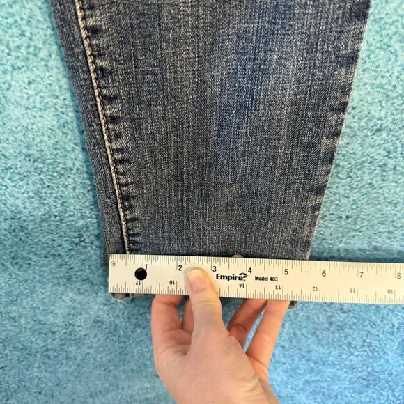 Levis The Original Jean Mid Rise Skinny Women's Size 8M Blue Jeans W26 L30 VTG - Picture 8 of 16